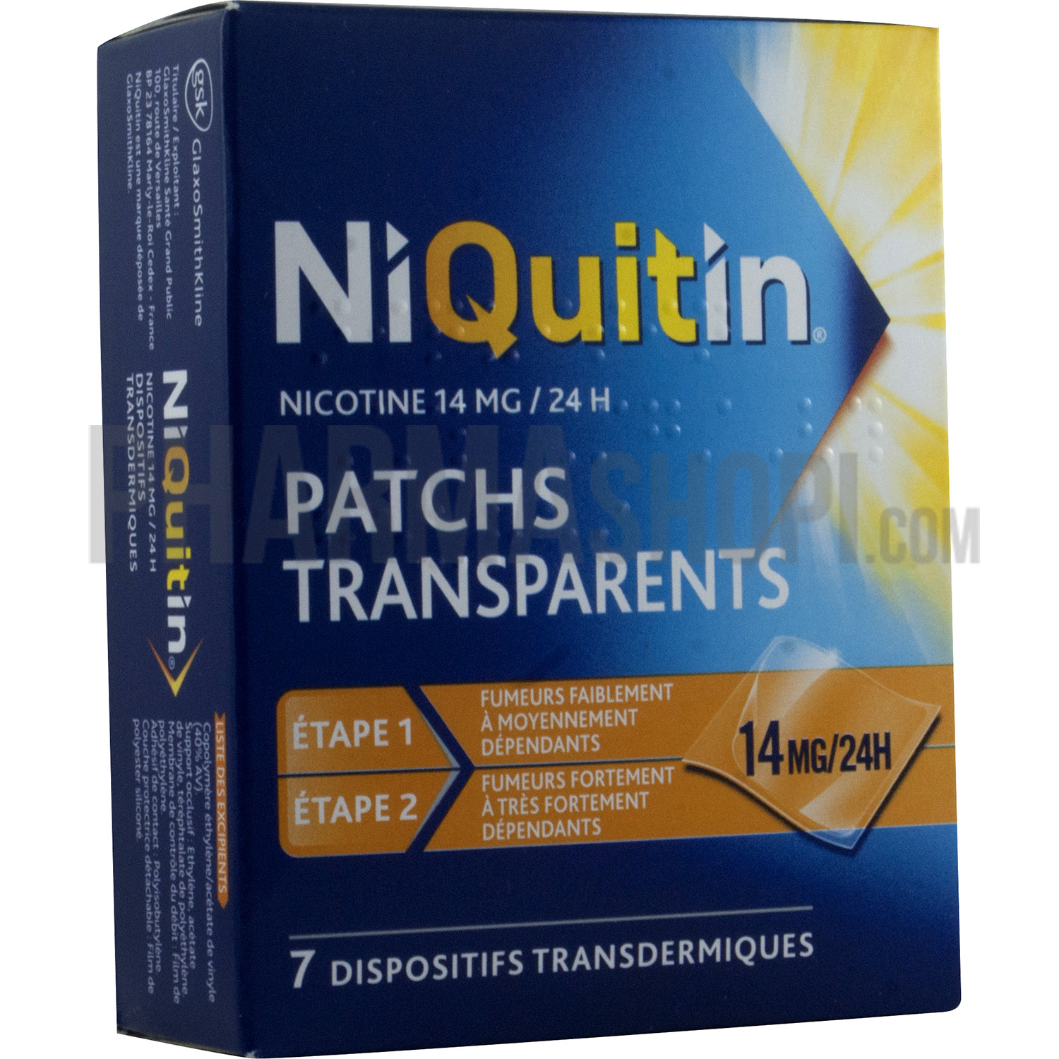 Niquitin 14mg/24h - 7 patchs