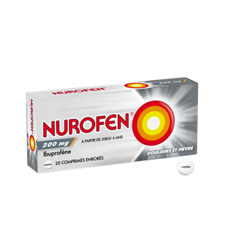 Nurofen 200mg comprimé - boîte de 20 comprimés enrobés