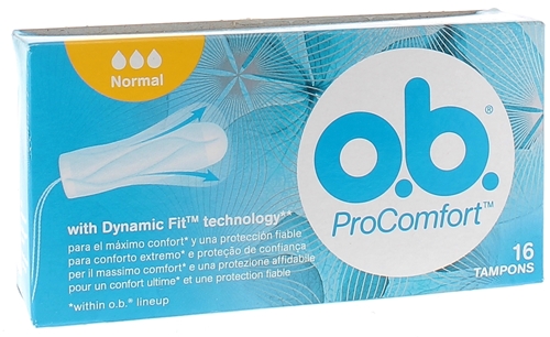 Procomfort Tampons Normal O.b. - boite de 16 tampons