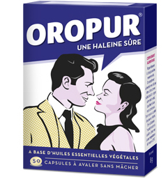 Oropur Une haleine sûre - boîte de 50 capsules