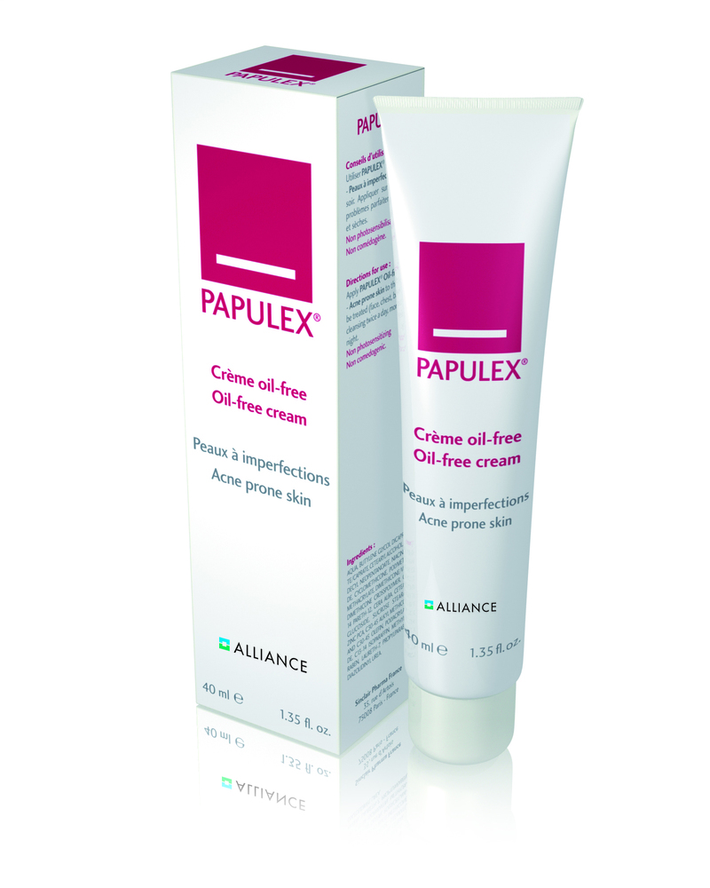 Papulex Crème Oil-Free peaux à imperfections - tube de 40 ml