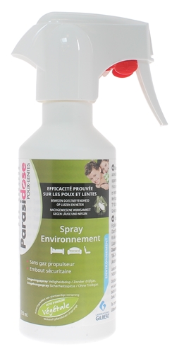 Poux lentes spray environnement Parasidose - spray de 250 ml