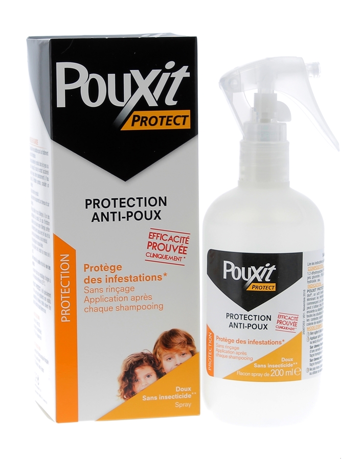 Pouxit protect protection anti-poux, spray de 200 ml