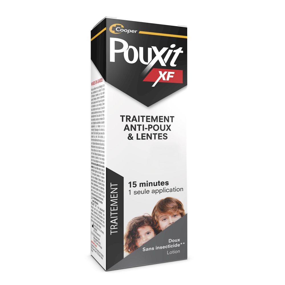 Lotion anti-poux et lentes XF Pouxit - flacon de 100 ml