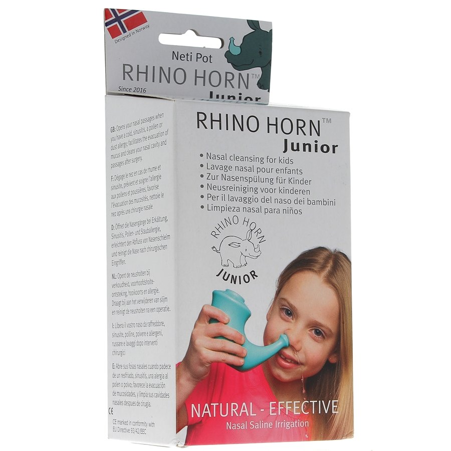 Rhino Horn Junior lavage nasal - 1 outil plastique