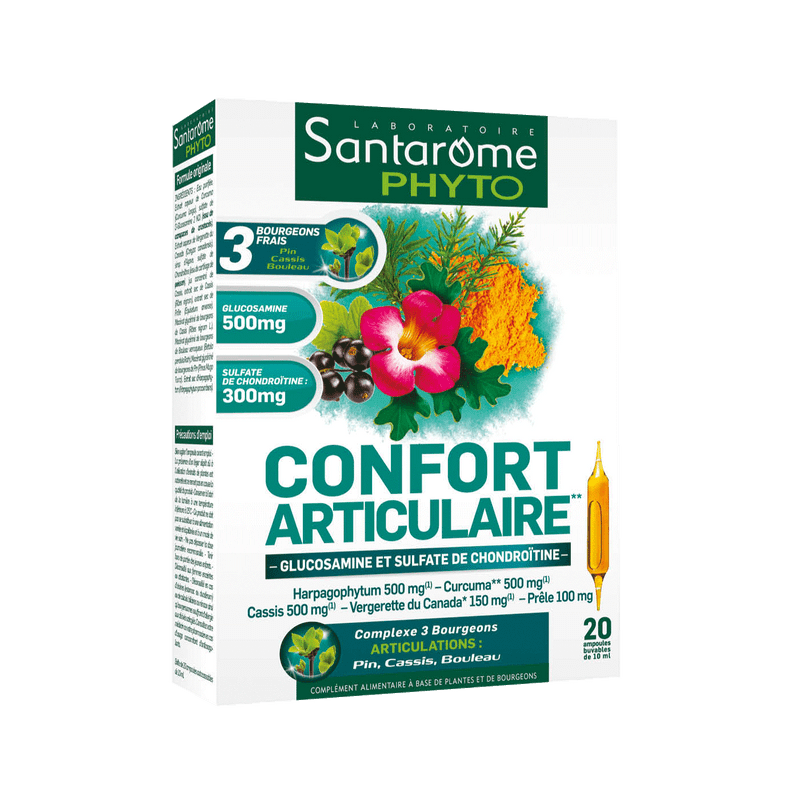 Confort articulaire Santarome Phyto - 20 ampoules