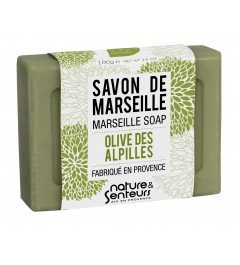 Savon de Marseille olive des alpilles Nature & Senteurs - pain de 100 g