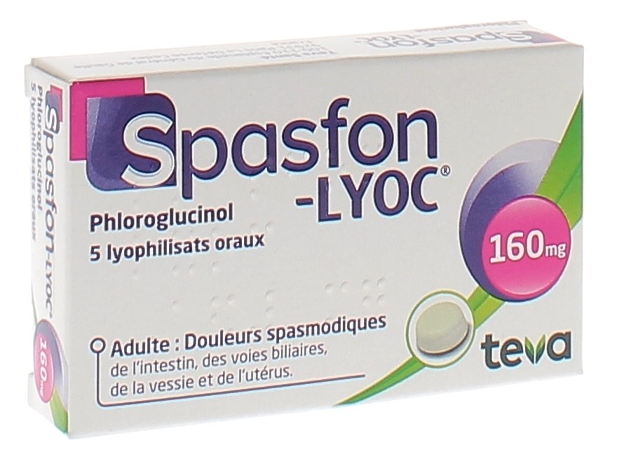 Spasfon Lyoc 160mg 5 Lyophilisats Oraux