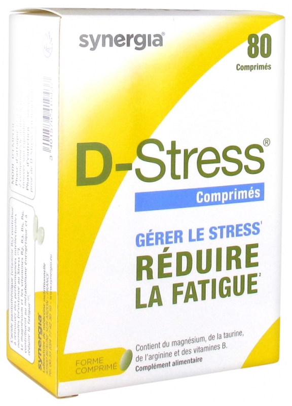 D-Stress Synergia - complément alimentaire pour réduire le stress