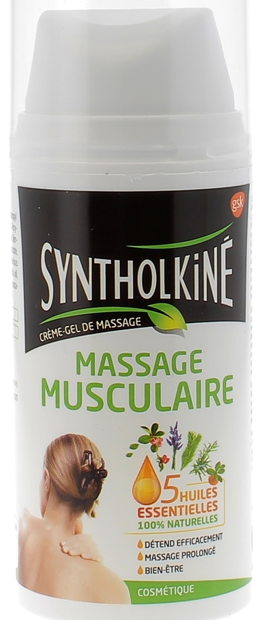 Syntholkiné bien-être crème gel de massage - tube de 75 ml