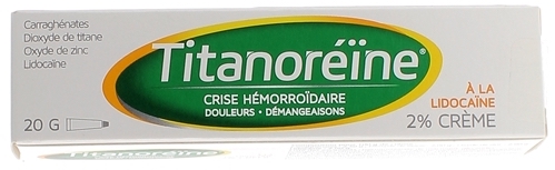 Titanoreine A La Lidocaine Une Creme A Utiliser En Cas D Hemorroides