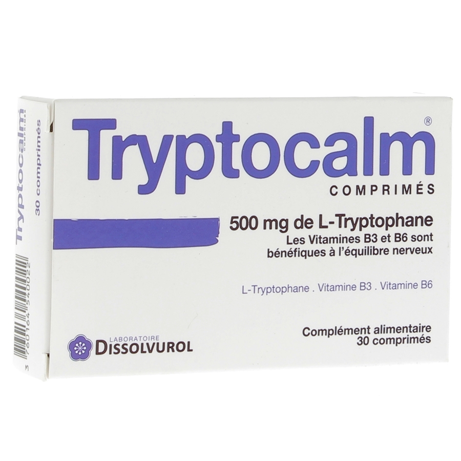 Tryptocalm 500 mg comprimé - boite de 30 comprimés