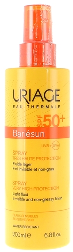 Bariésun spray solaire visage et corps SPF 50+ Uriage - 200 ml