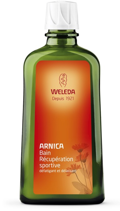 Bain récupération sportive à l'arnica Weleda - flacon de 200 ml