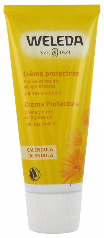 Crème protectrice au calendula bio Weleda - tube de 75 ml