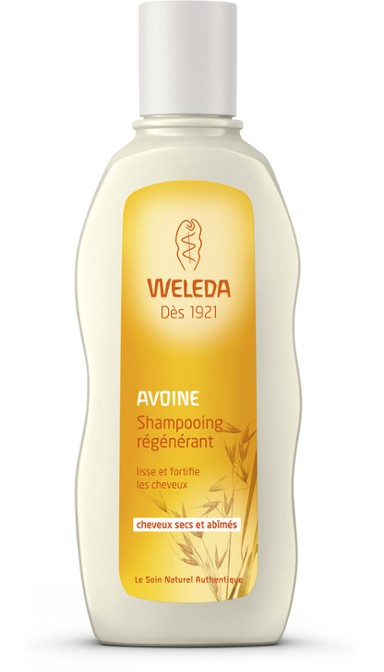 Shampooing régénérant à l'avoine Weleda - tube de 190 ml