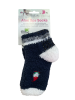 Aloe Spa Socks Chaussettes hydratantes femme Noël Airplus - une paire de chaussettes Modèle : Lutin
