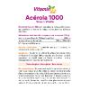 Vitamin 22 Acérola 1000 goût cerise Ineldea - boite de 64 comprimés à croquer