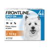 Frontline chiens 2-10 kg - 4 pipettes de 0,67 ml