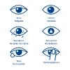 Gouttes oculaires hydratantes yeux rouges et fatigués formule bleue Innoxa - flacon de 10 ml