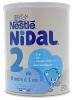 Lait en poudre 2ème âge 6 mois à 1 an Nidal Nestlé - boite de 800 g