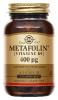 Metafolin 400 µg (vitamine B9) Solgar - boîte de 50 comprimés