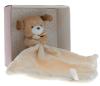 Mini doudou chien mouchoir Doudou et compagnie - boîte avec doudou de 20 cm
