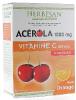 Acérola 1000 mg + vitamine C 180 mg Herbesan - boite de 30 comprimés à croquer