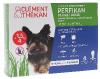 Perfikan 26,8 mg/240 mg pour très petits chiens Clément-Thékan - 4 pipettes de 0,44 ml
