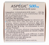 Aspegic 500mg poudre pour solution buvable en sachet-dose - boîte de 30 sachets