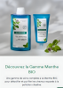 Shampooing détox anti-pollution Menthe Aquatique bio Klorane - flacon de 400ml