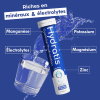 Solution d'hydratation goût pastèque Hydratis - tube de 20 pastilles effervescentes