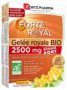 Forté Royal Gelée royale bio 2500 mg Forté Pharma - boîte de 20 ampoules