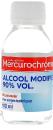 Alcool modifié 90% vol Mercurochrome - Flacon de 100 ml