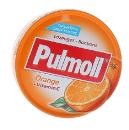 Bonbons orange sans sucres Pulmoll - boîte de 45 g
