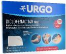 Diclofénac 140 mg Urgo - boîte de 5 emplâtres médicamenteux