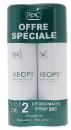 Keops déodorant spray 24h anti-transpirant et anti-odeurs Roc - lot de 2 déodorants