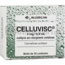 Celluvisc 4mg/0,4ml collyre en récipient unidose - boîte de 30 unidoses