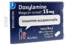 Doxylamine Biogaran 15mg comprimé pelliculé sécable - boîte de 10 comprimés
