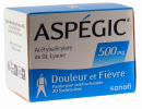 Aspegic 500mg poudre pour solution buvable en sachet-dose - boîte de 20 sachets