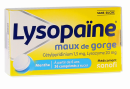 Lysopaïne sans sucre - 36 comprimés à sucer