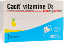 Cacit Vitamine D3 1000mg/880UI granulés efffervescents pour solution buvable en sachet - boîte de 30 sachets