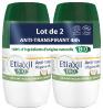 Déodorant anti-transpirant végétal bio parfum coco Etiaxil - lot de 2 roll-on de 50ml