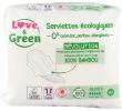 Serviettes hypoallergéniques Super Love & Green - sachet de 12 serviettes