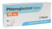 Phloroglucinol Mylan 80mg - boîte de 10 comprimés orodispersibles