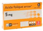 Acide folique Arrow - boîte de 20 comprimés