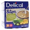 Delical Soupe HP/HC Velouté de poireaux, pommes de terre et crème - 4 bols de 200ml