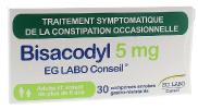 Bisacodyl 5 mg EG labo - 30 comprimés enrobés