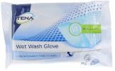 Gants de toilette pré-imprégnés Wet Wash Glove Tena - paquet de 8 gants