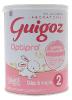 Guigoz optipro lait 2ème âge dès 6 mois - pot de 780 g